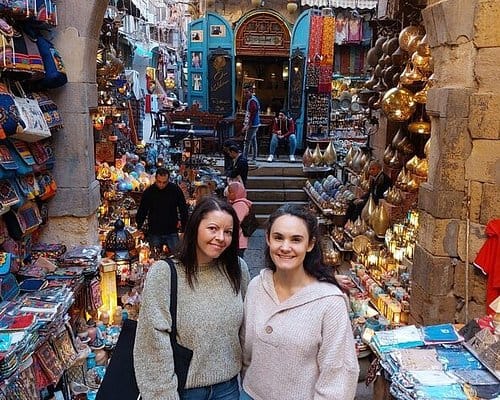 Khan El Khalili Bazaar Visitors