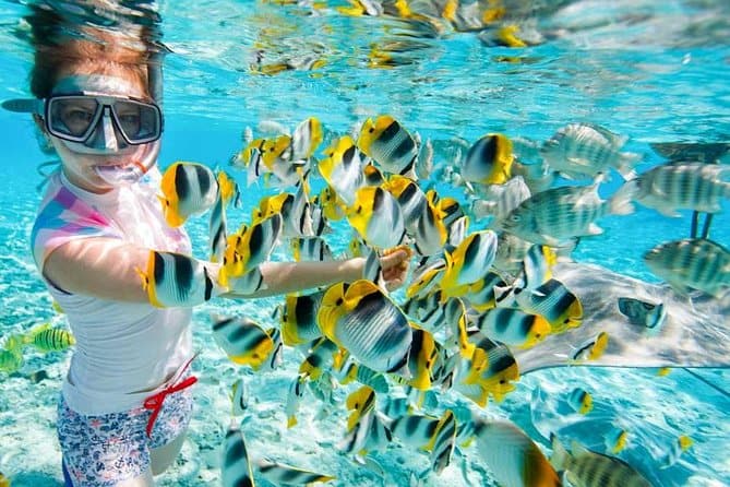 Swim in crystal blue Waters